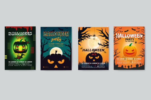 Download Halloween Party Flyer Poster Vector - Poster Collection